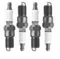 Set of 4 Spark Plugs Pre-Gapped .044 for Ford Mustang, Mercury Topaz