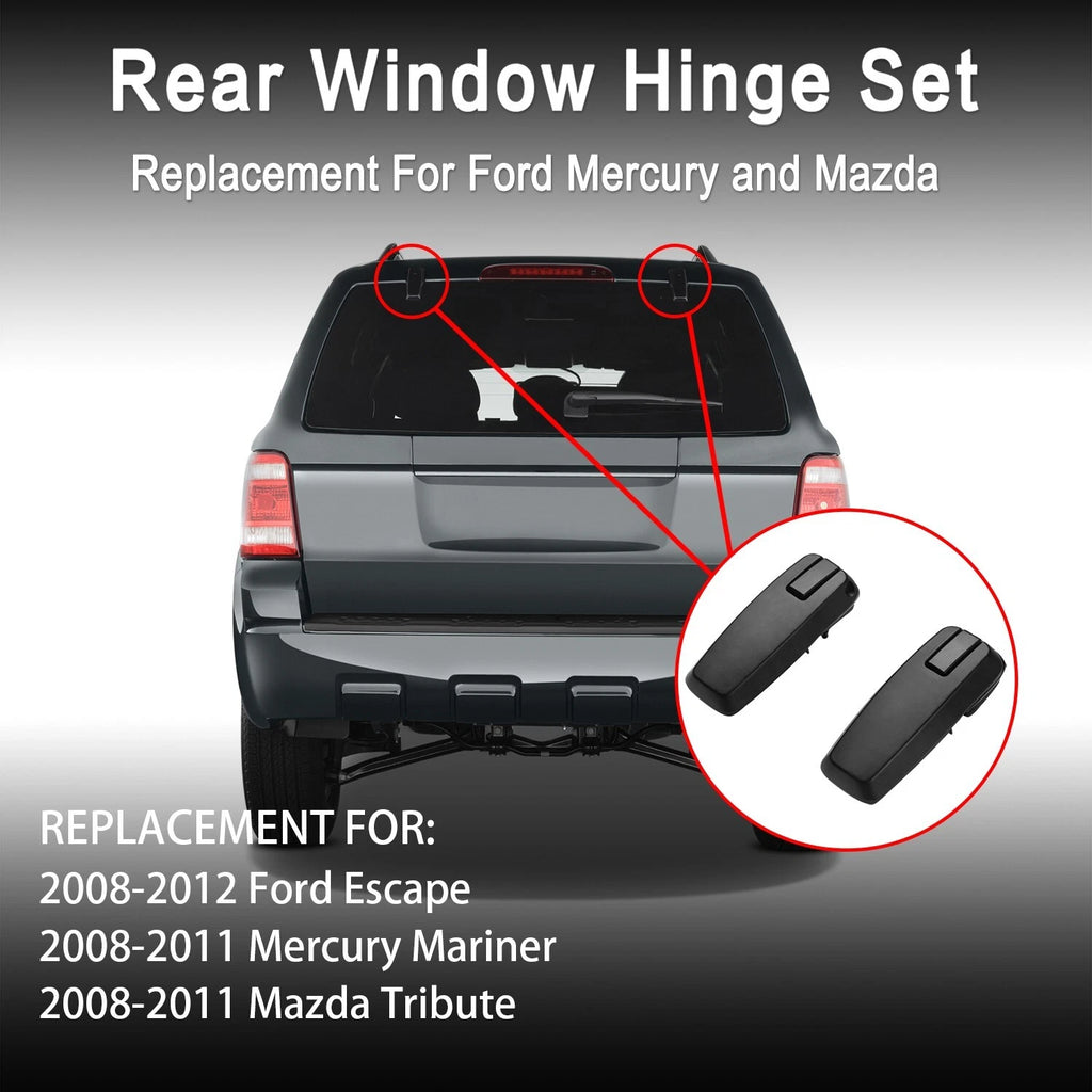 Rear Liftgate Window Glass Hatch Hinge for Ford Escape Mariner Tribute (2008–2012)