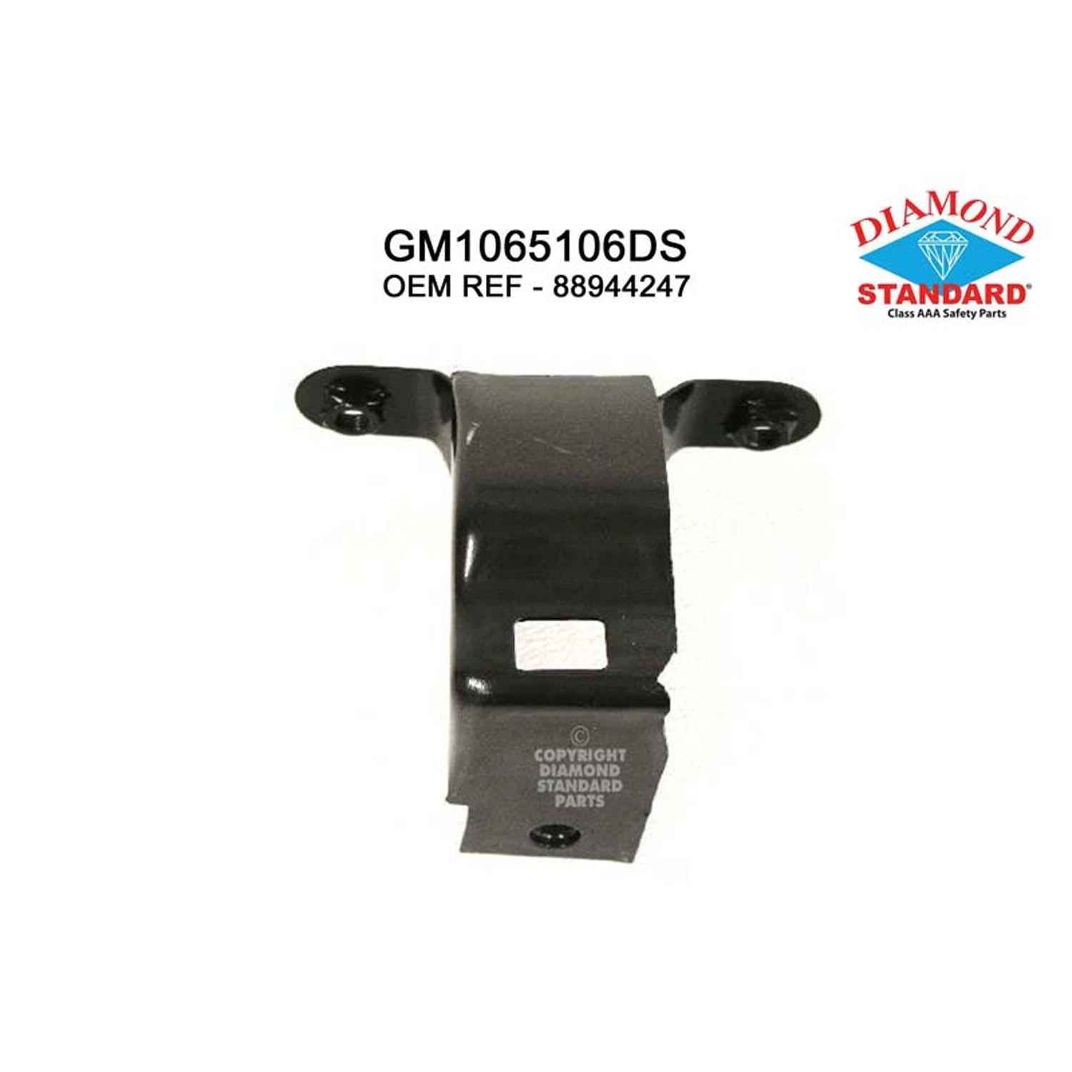 Replacement Steel Front Center Bumper Mounting Bracket (See compatibility Chart)