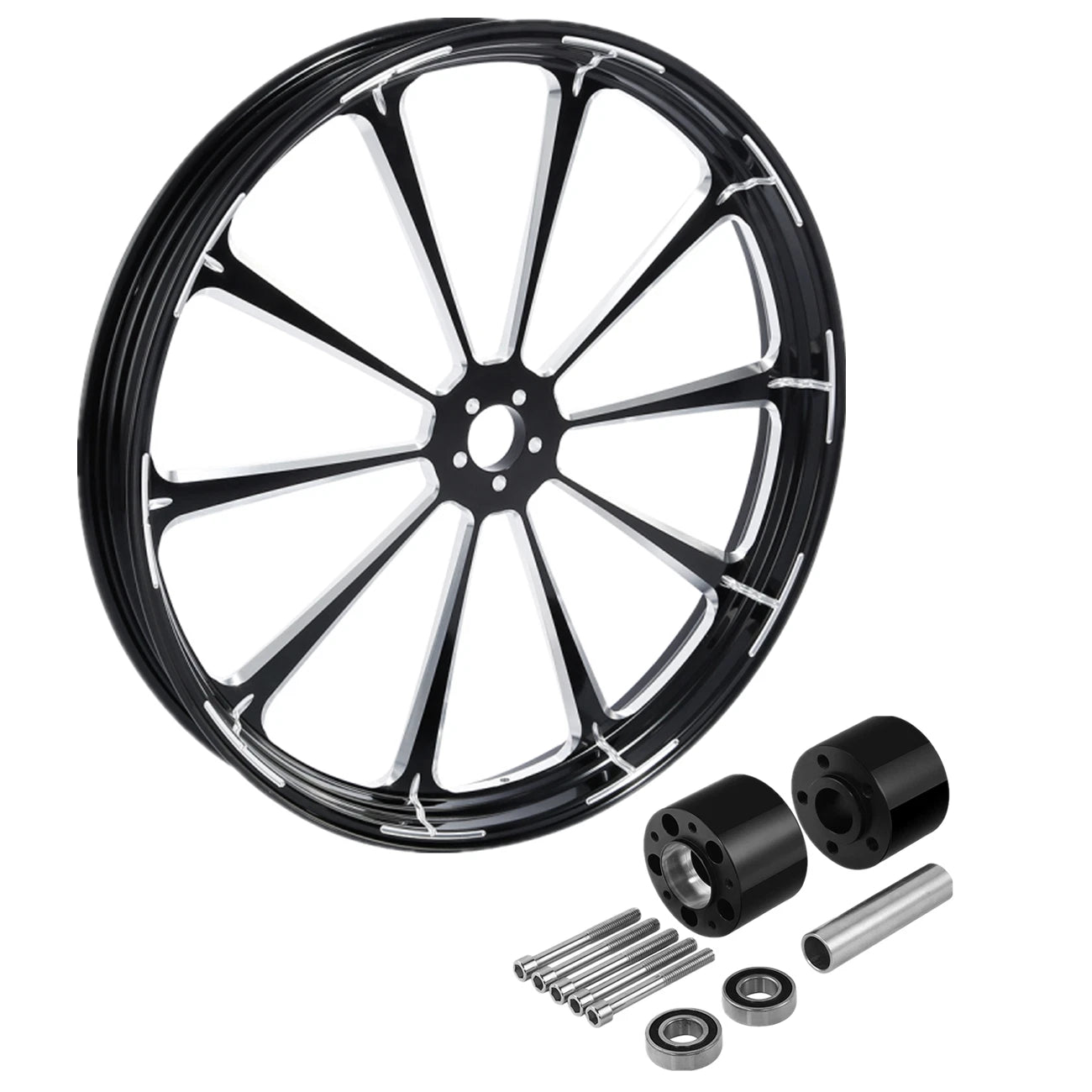 32" Front Wheel Rim with Dual Disc Hub for Harley Touring (1997–2021)