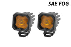 LED Fog Light Bezel Pair for Diode Dynamics Stage Series C1 (2005–2015)