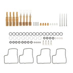 Set of 4 Carburetor Rebuild Kits for Honda V65 VF1100C (1984–1986)
