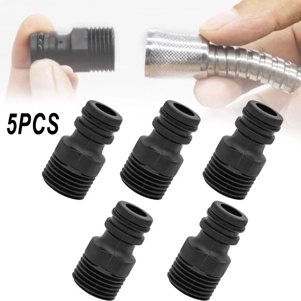 Threaded Joint Fittings for Garden Hose Quick Coupling (Plastic)