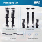 Coilovers Struts for Challenger Charger (2011–2022) Adj Height Shocks Spring Kit