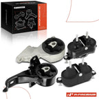 Set of 4 Engine Motor & Transmission Mounts for Chevrolet Malibu (2004–2008)