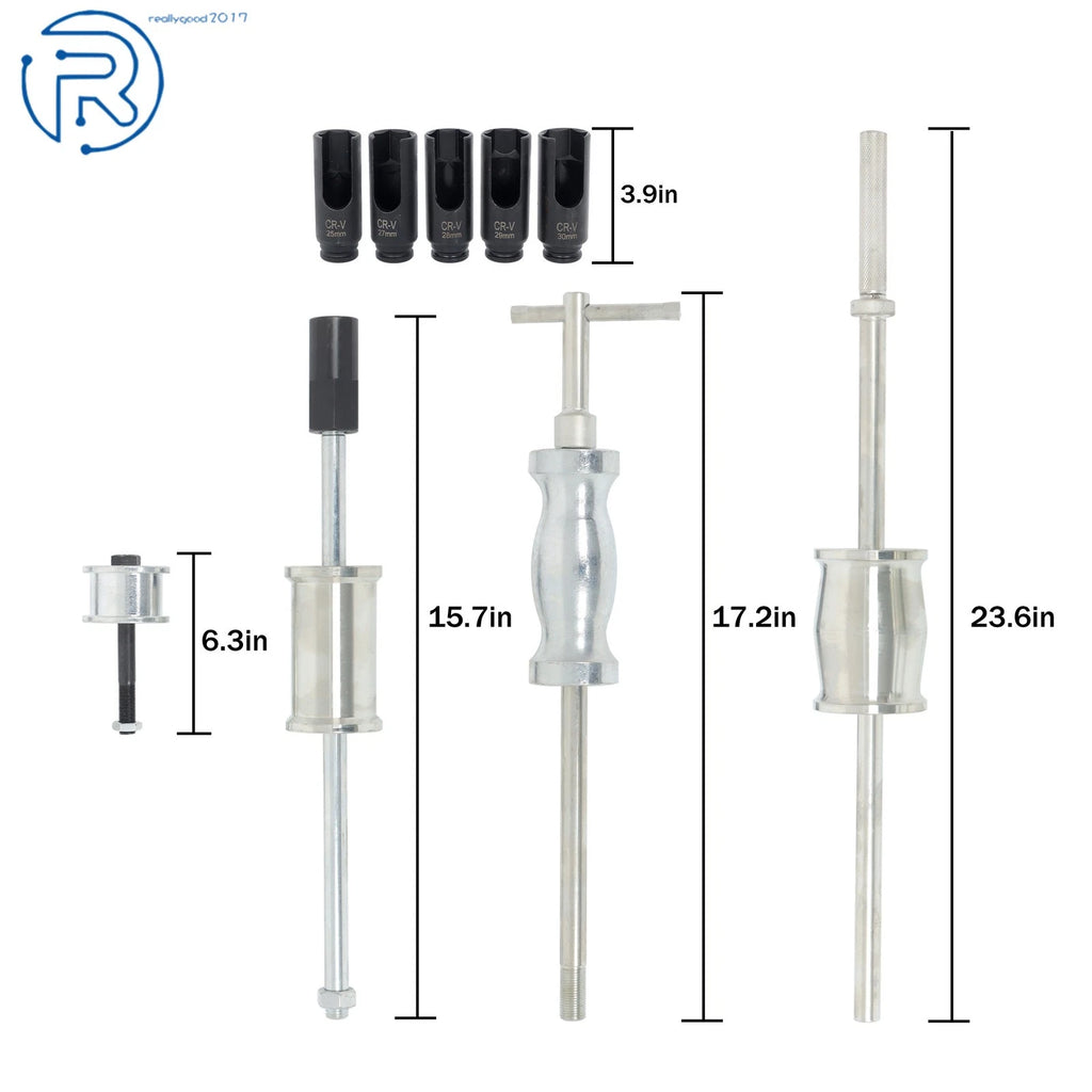 40PCS Diesel Fuel Injector Puller Tool for Universal Applications