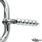 Chrome Calabash Foot Peg Clamp Set for Harley (1", 1.25")