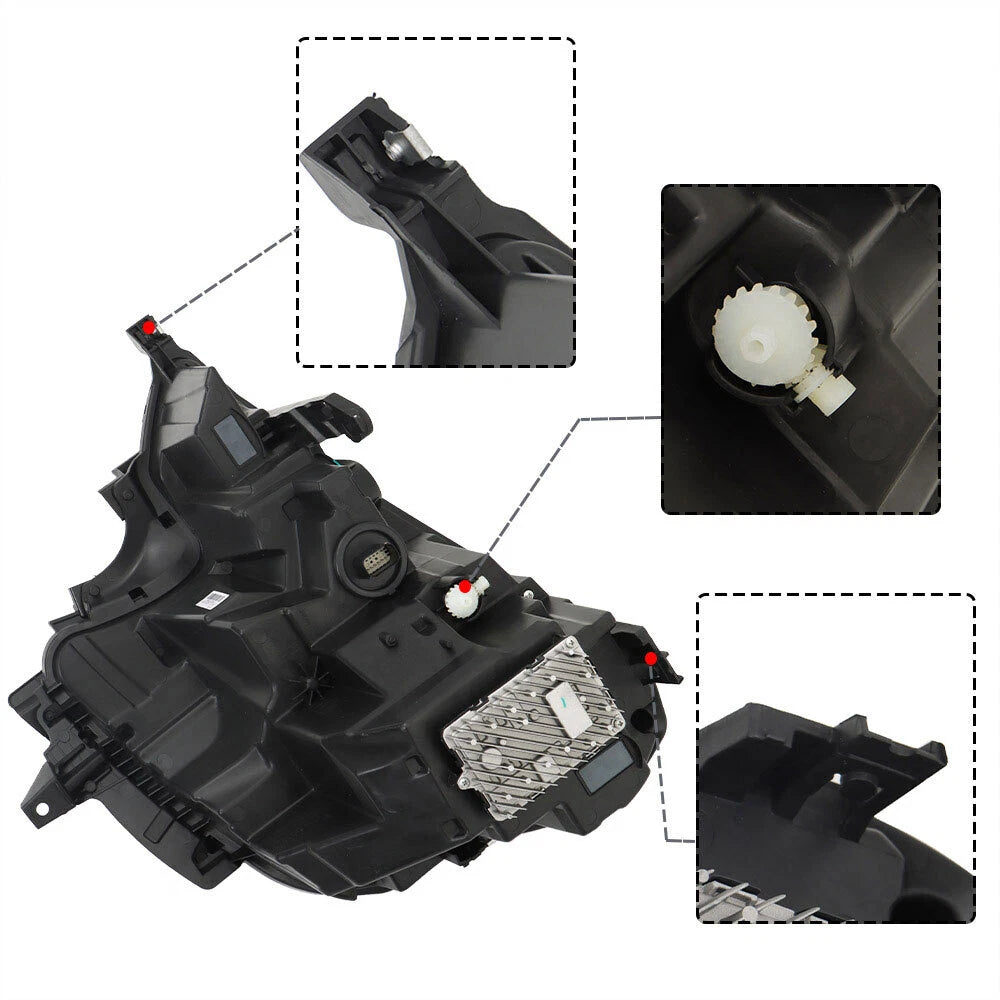 Set of 2 LED Headlight Assemblies for GMC Terrain (2022–2024)
