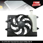 Radiator Cooling Fan Assembly for Hyundai Kona (2018-2021)