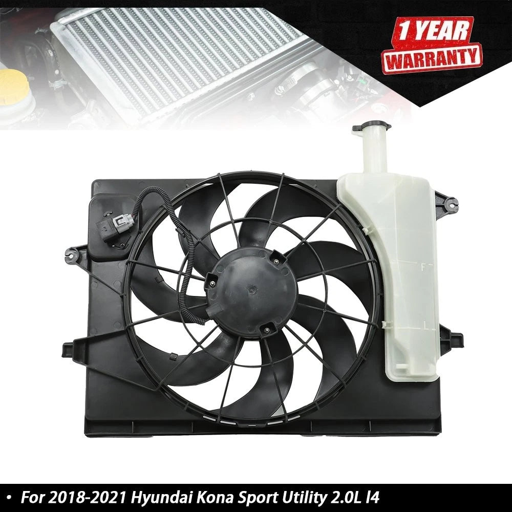 Radiator Cooling Fan Assembly for Hyundai Kona (2018-2021)