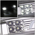 3D LED Bar Third Tail Brake Light for Ford F150 (2004–2008) Chrome