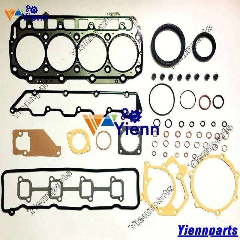 4TNE98 Engine Overhaul Rebuild Kit for Yanmar John Deere 244H 304H