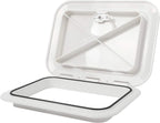 Deck Access Hatch & Lid for Marine Boat (10-5/8" X 14-3/4")