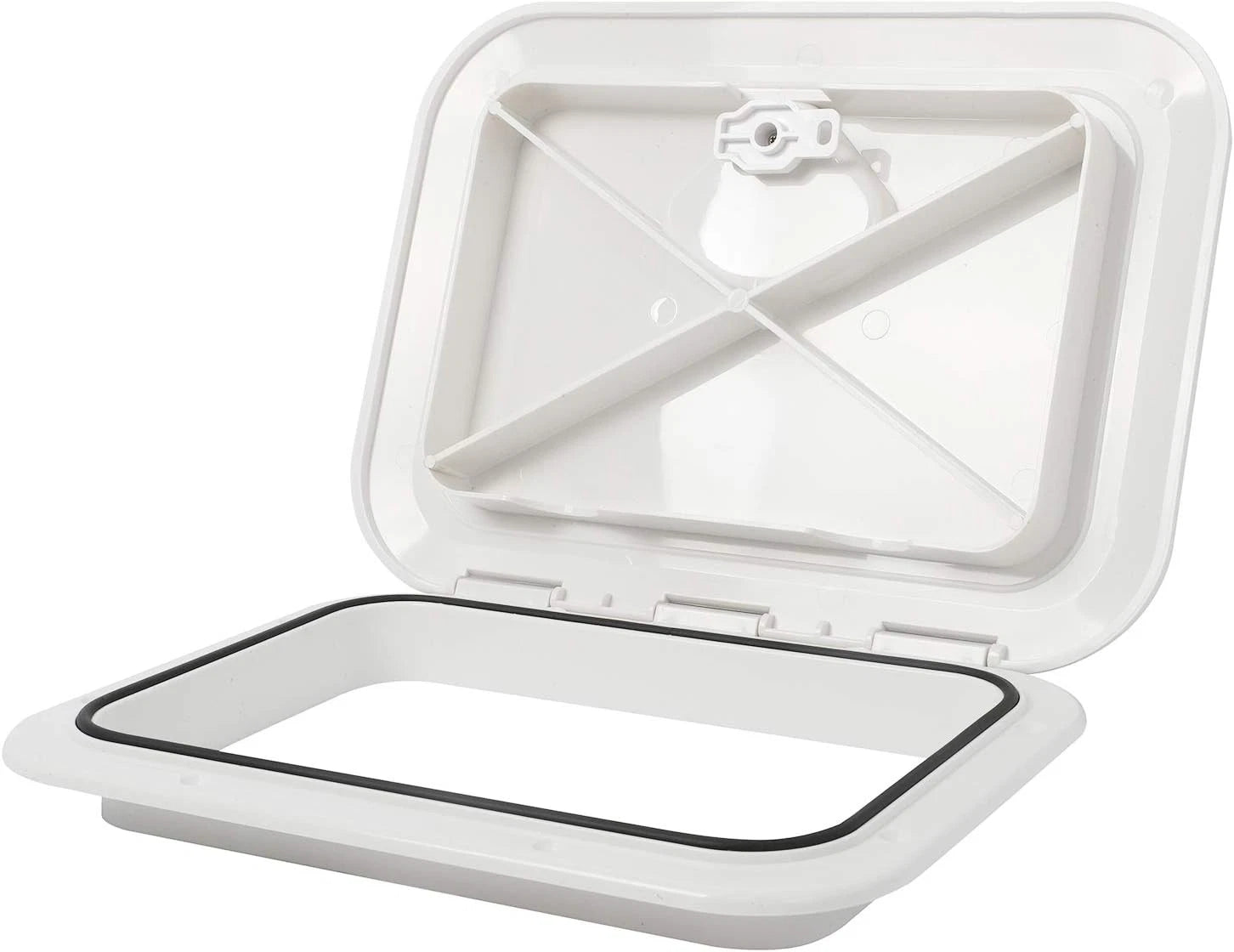 Deck Access Hatch & Lid for Marine Boat (10-5/8" X 14-3/4")