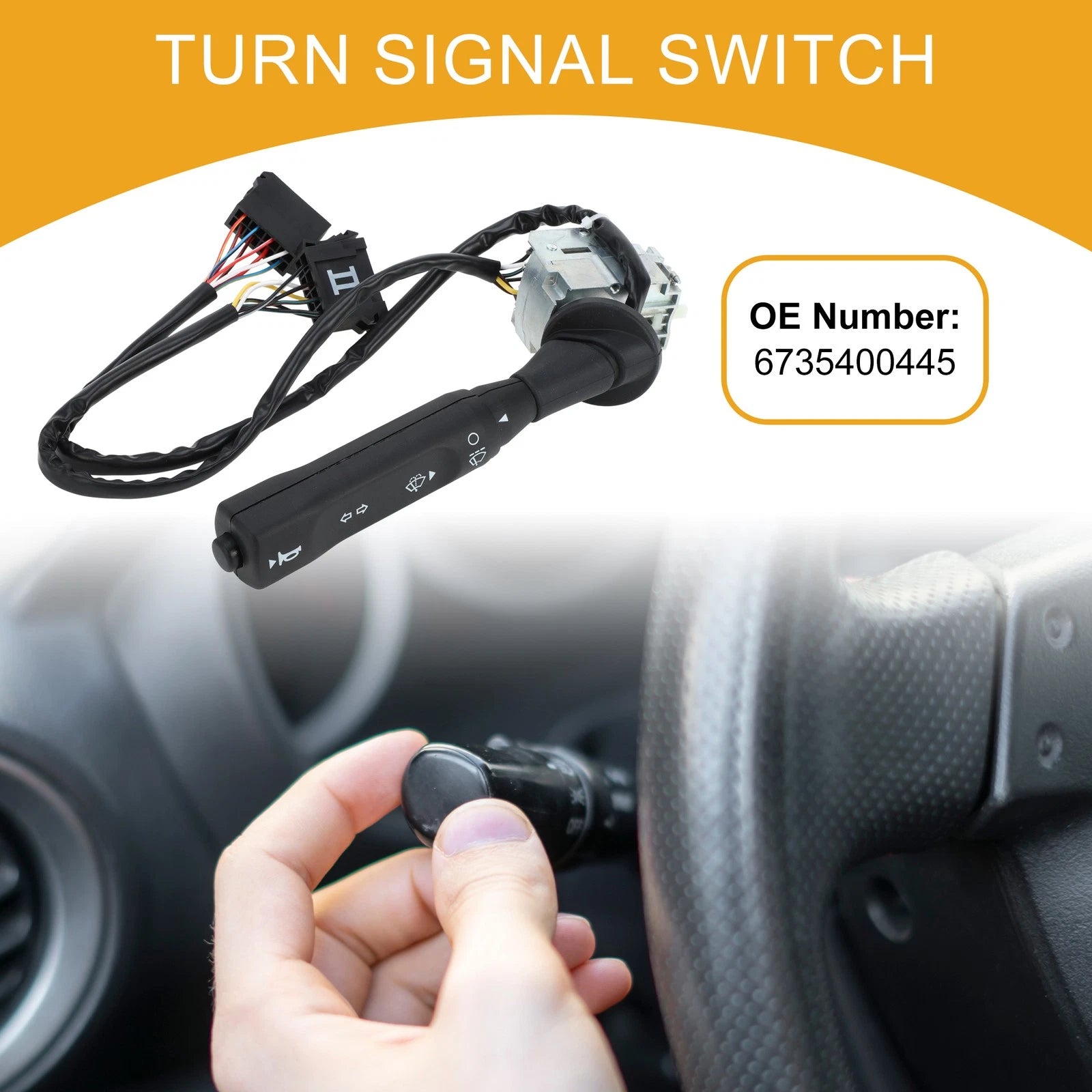 Turn Signal Switch Lever for Mercedes-Benz Truck L-Series 
