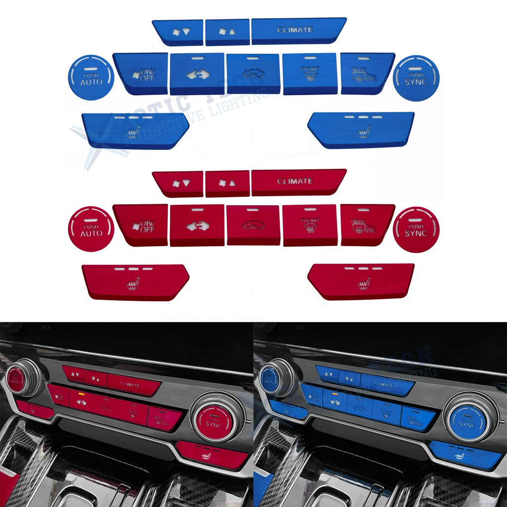 Center Dashboard Switch Cover Trims for Honda CR-V DX (2017–2022)