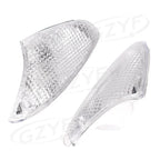 Clear Front Turn Signal Lens Covers  for BMW K1200S K1300S (All Years)