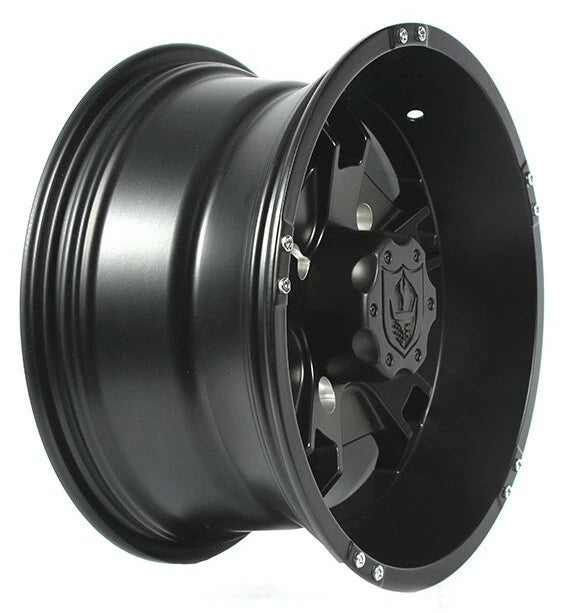Pro Armor Ryder UTV Wheel Rim 14x8 Matte Black 5 Spoke 4/156 (-9mm Offset)