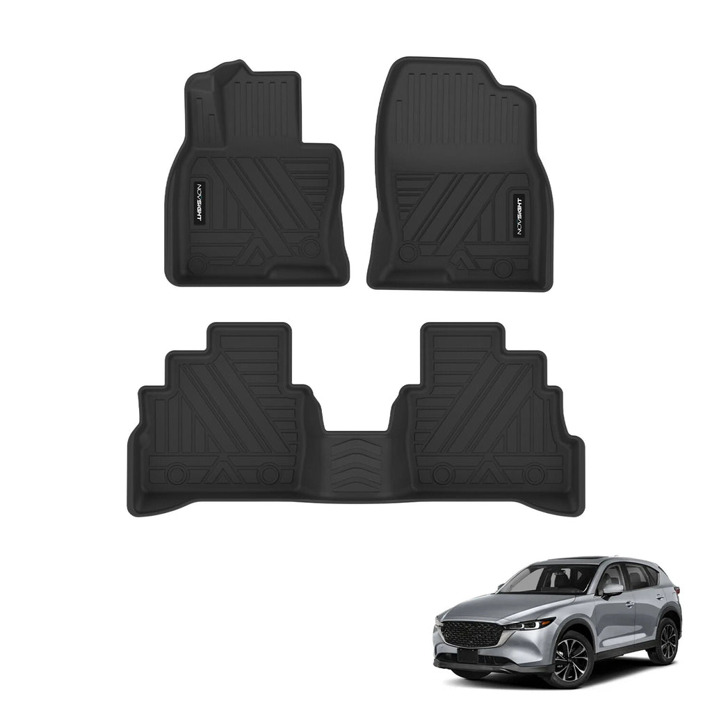 Set of 4 TPE All Weather Floor Mats for Mazda CX-5 (2018–2023)