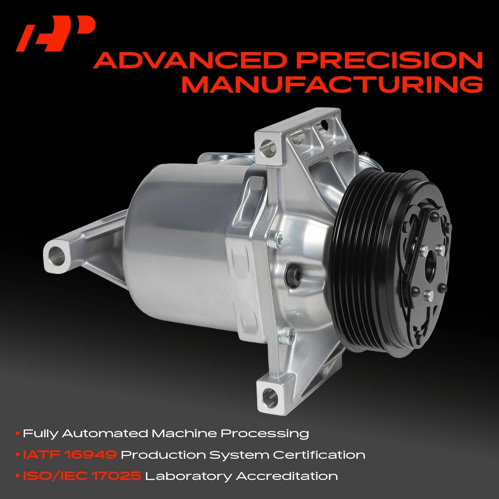 A/C Compressor with Clutch for Nissan Kicks (2018-2024)