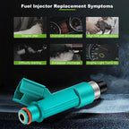 Set of 4 Fuel Injectors for Toyota Corolla Highlander Camry Matrix Solara (2.4L)
