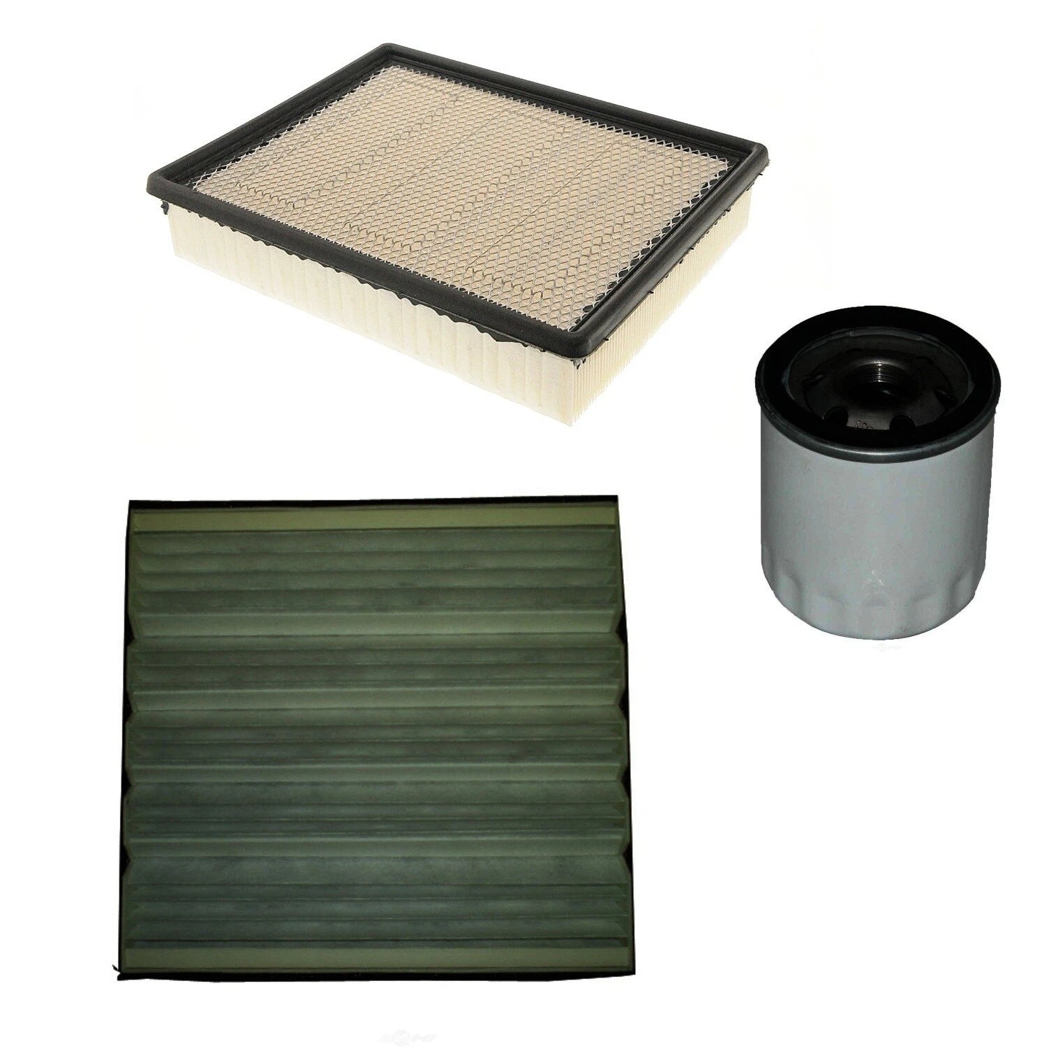 Engine Oil & Air Cabin Filter Kit for Chevy Escalade 6.0L V8 (2002–2020)