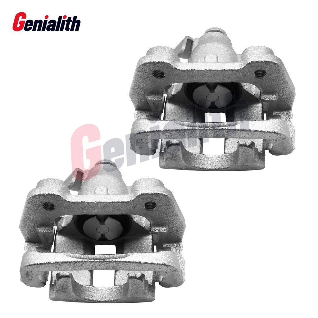 2X Rear Brake Caliper w/Bracket for Ford Taurus (2013–2019) 3.5L V6