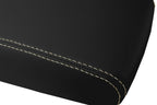 Leather Console Lid Armrest Cover for Lexus ES350 (2013–2018) Beige Stitch