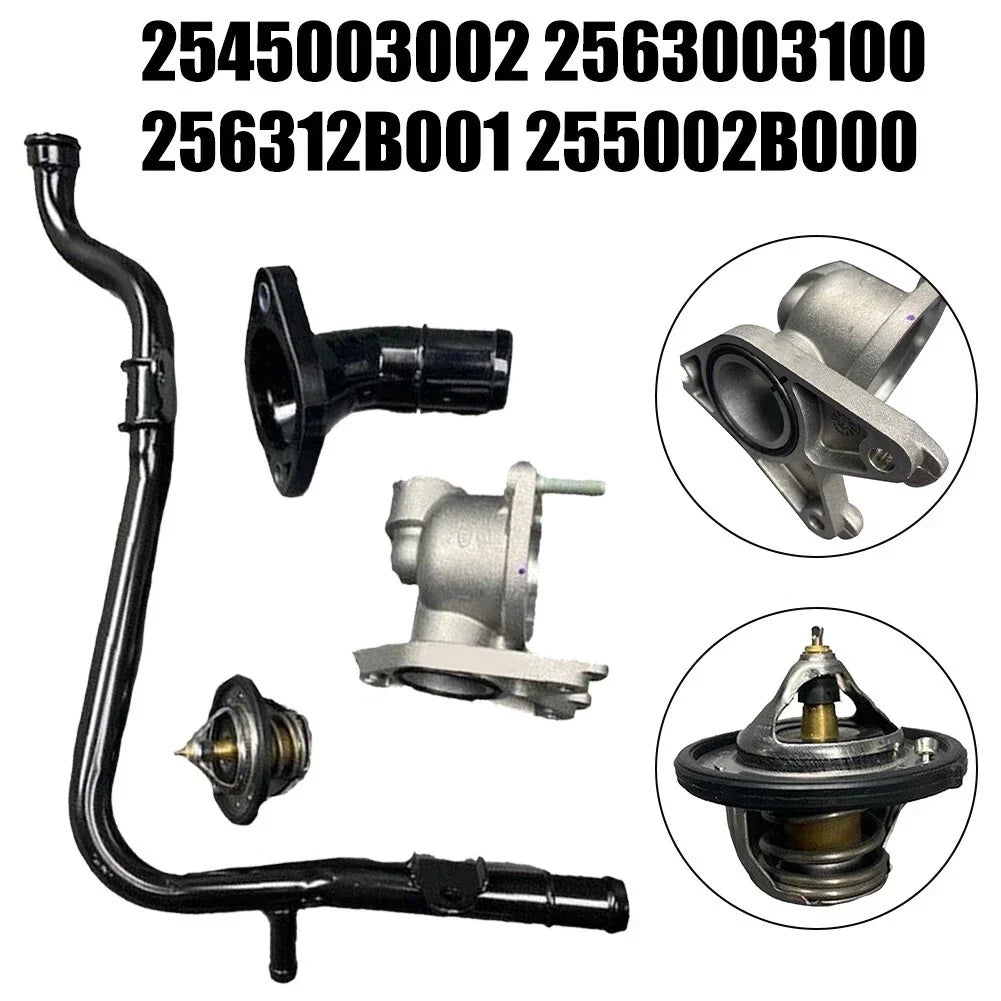 Thermostat Housing & Coolant Pipe for Hyundai i10 / Hyundai i20