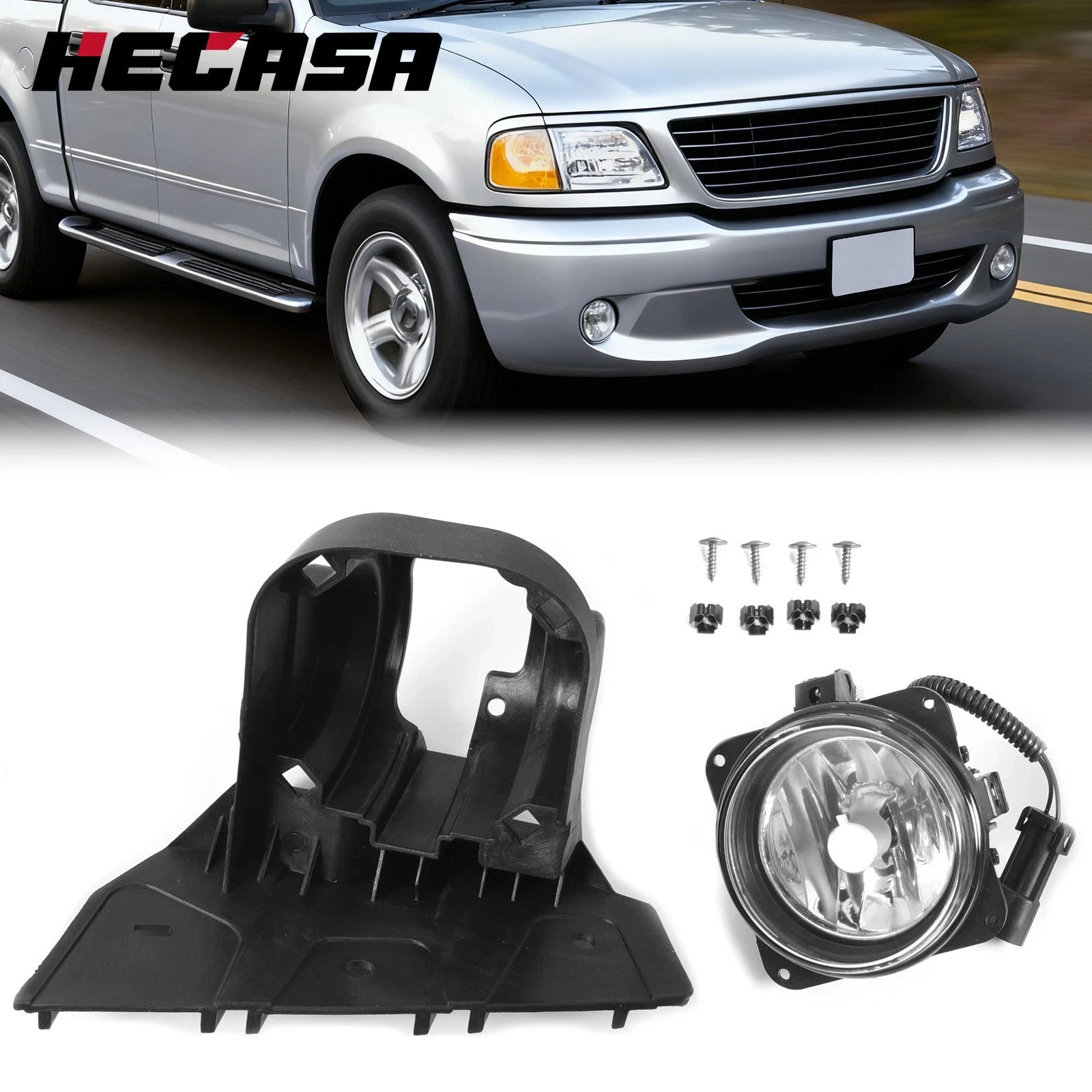 Right Fog Light Lamp for Ford F-150 Harley Davidson (2000–2004) 3L3Z-15200-A