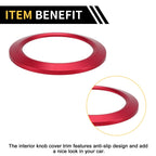 Engine Start Stop Button Switch Knob Cover Ring for Ford F-150 (2016–2021) Red