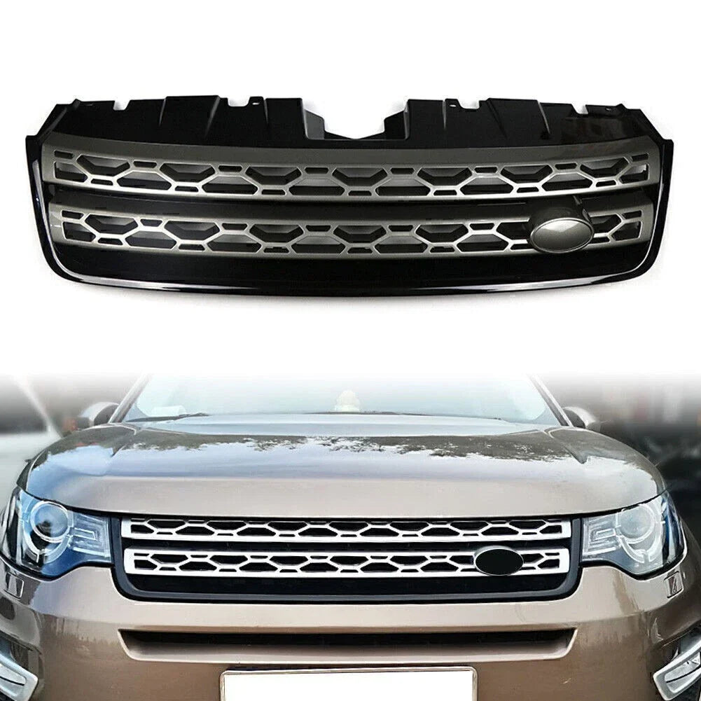 Upper Bumper Mesh Grille for Land Rover Discovery Sport (2015-2019) Black