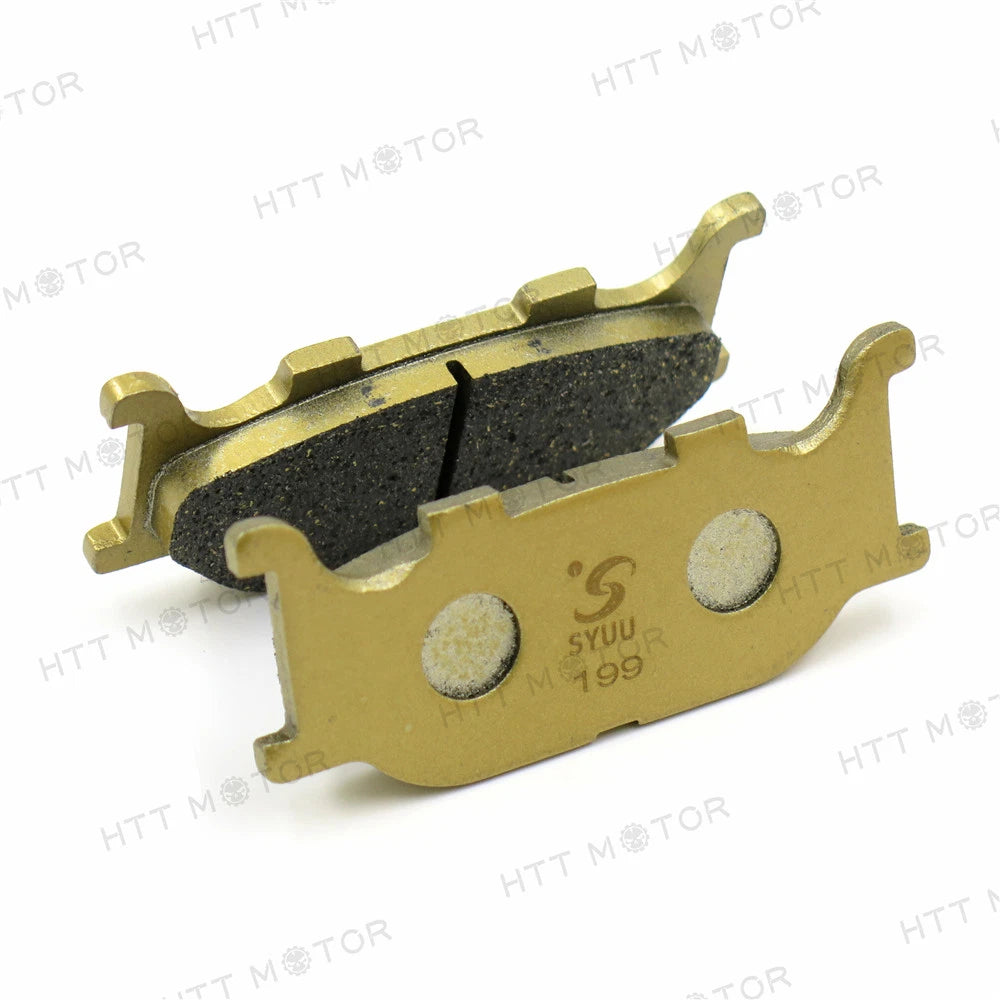 Set of 2 Front Organic Disc Brake Pads for Yamaha XV 250 Virago (FA199)
