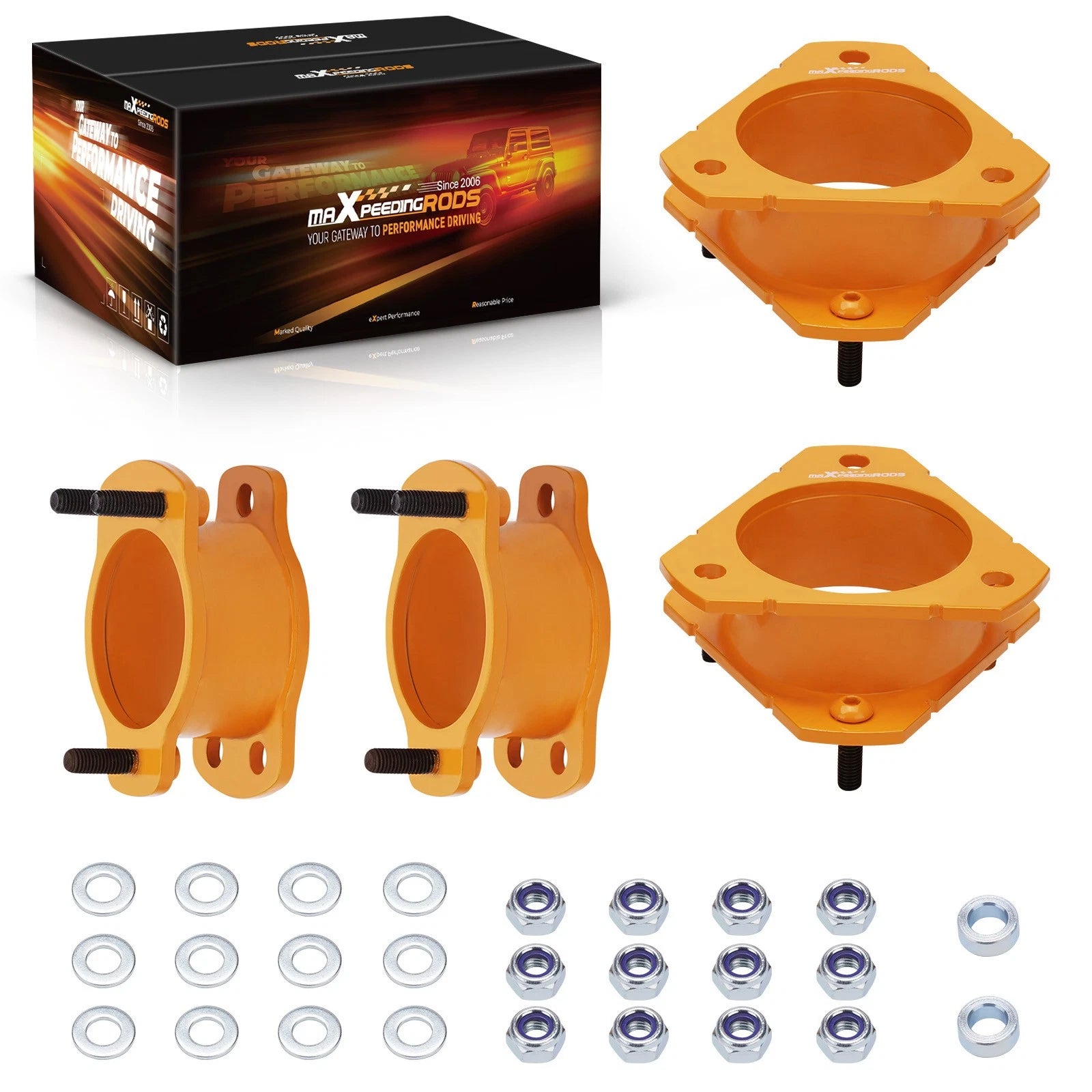 3" Front 2" Rear Leveling Lift Kit for Ford Explorer (2006–2010) 2WD 4WD