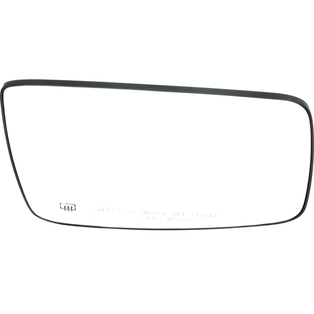 Mirror Glass for Ram 1500 2009-2018, Ram 2500 2011-2018 Passenger Side