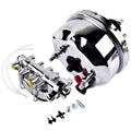 7" Power Brake Booster & Bail Top Master Cylinder for Hot Rod (Custom)