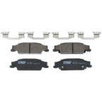 Set of 4 Disc Brake Pads for Pontiac Grand Prix (2005–2008)