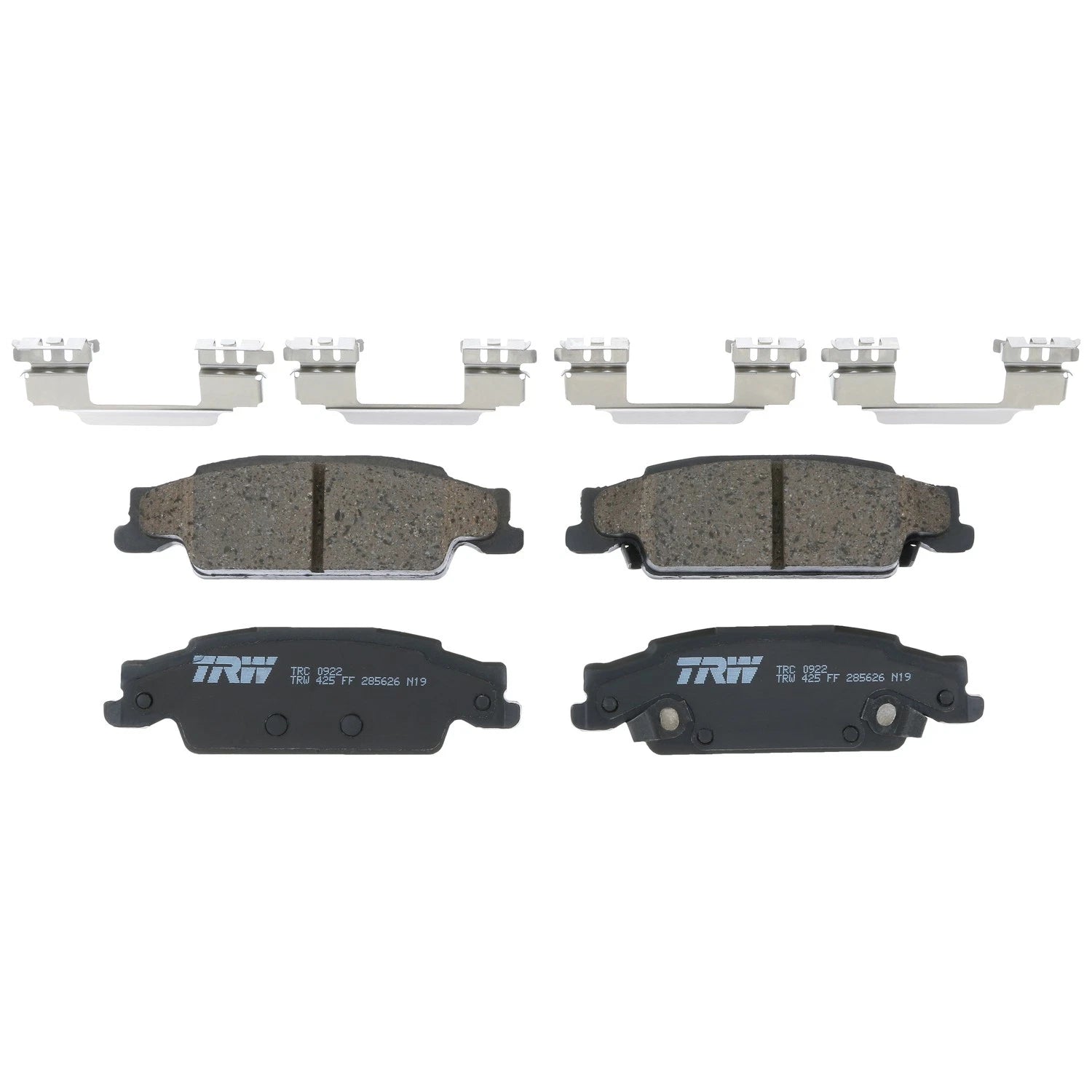 Set of 4 Disc Brake Pads for Pontiac Grand Prix (2005–2008)