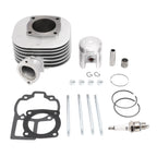 Cylinder Piston Kit Rings Gaskets Top End Set for Suzuki LT80 (1987–2006)