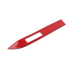 Carbon Fiber Red Dashboard Panel Cover Trim for Ford Mustang (2015–2019) RHD