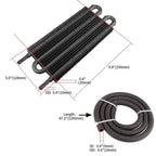 4 Row Remote Transmission Oil Cooler for Auto-Manual Vehicles