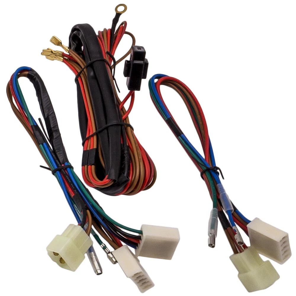 Set of 2 Power Window Regulator Kits for Universal 2 Door Cars SUVs