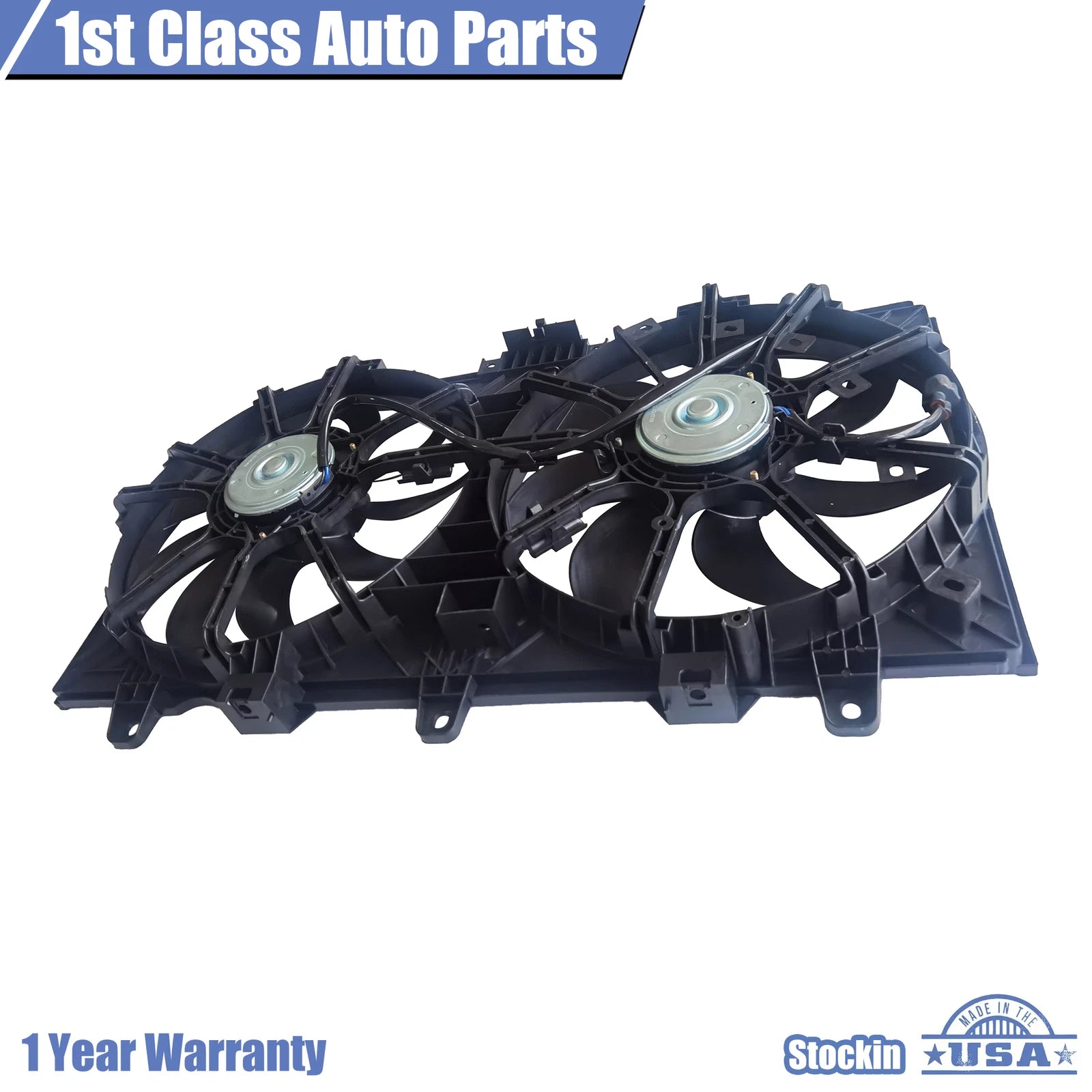 Radiator & Condenser Fan for Infiniti Q50 (2014-2020)