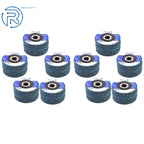 Set of 4 Flap Sanding Discs 4.5" for Angle Grinder