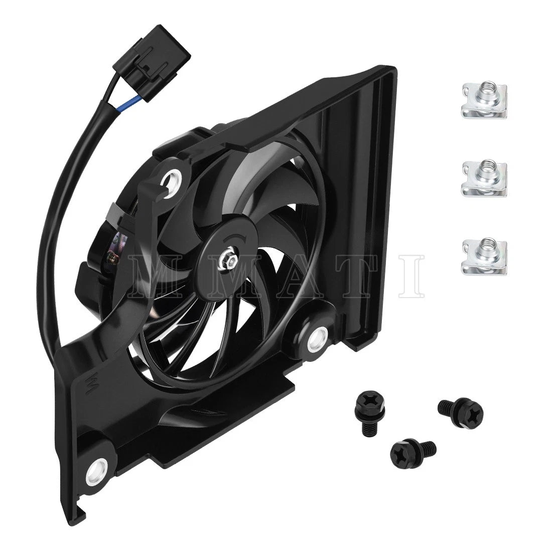 Radiator Cooling Fan Kit for Yamaha YZ250FX YZ450FX (2019–2024) B3J-E24E0-V0-00