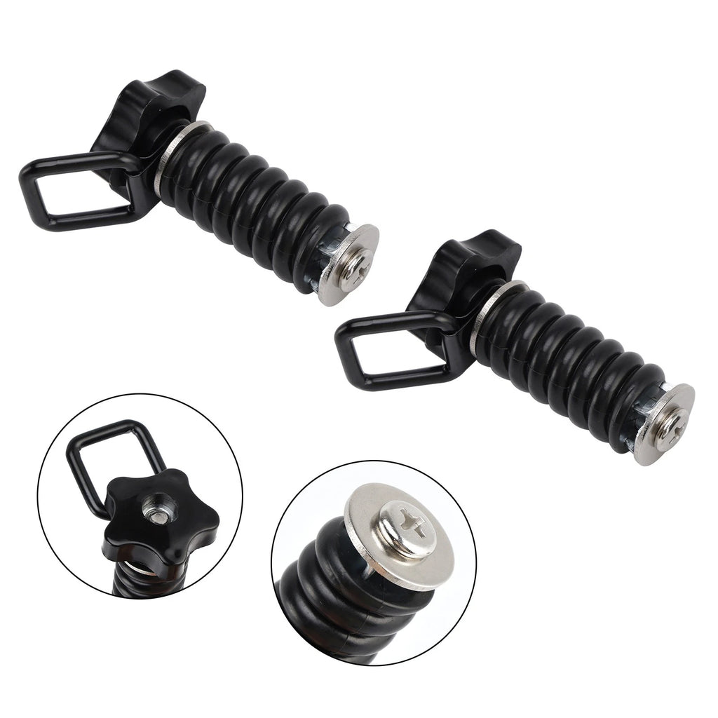 Pair Tie Down Anchors with D-Ring for Polaris RZR 570 800 900 1000