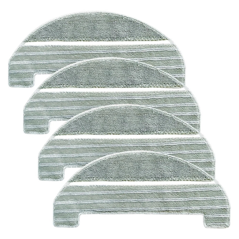 Set of 4 Mop Cloths for Vactidy T7 T8 Robot Vacuum Cleaner