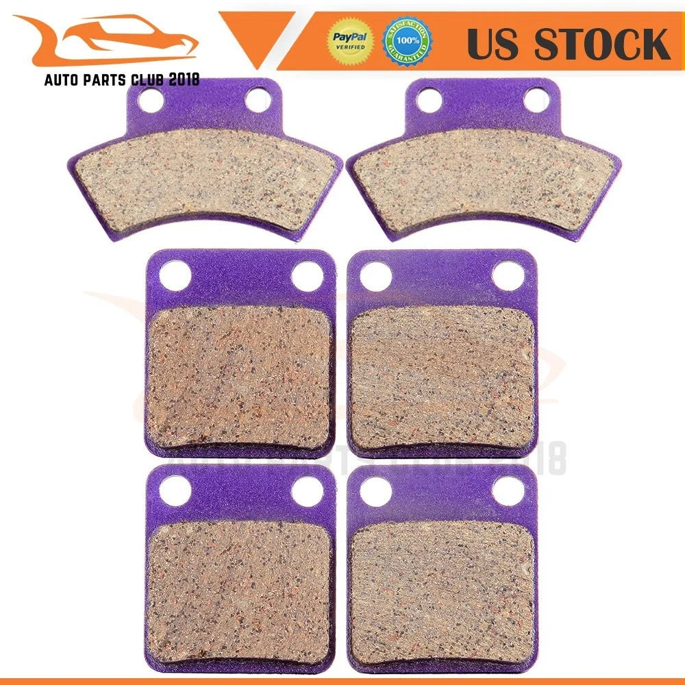 Carbon Fiber Brake Pads for Yamaha Big Bear 400 4x4 (2006)