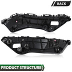 Set of 2 Front Bumper Retainer Brackets for Toyota RAV4 (2013–2015)