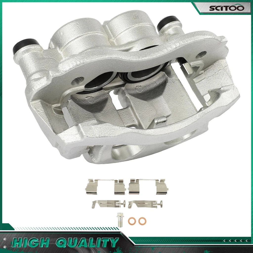 Front Left Brake Caliper w/ Bracket for Ram ProMaster 3500 (2014–2019)